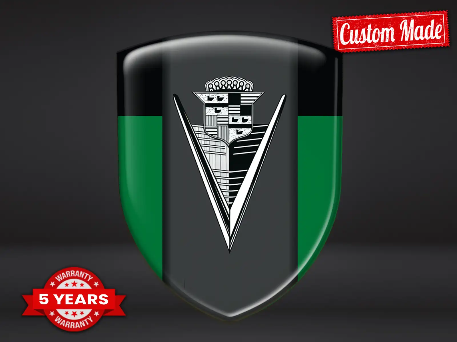 Cadillac Heckscheibenaufkleber Racing Luxus Anpassbar